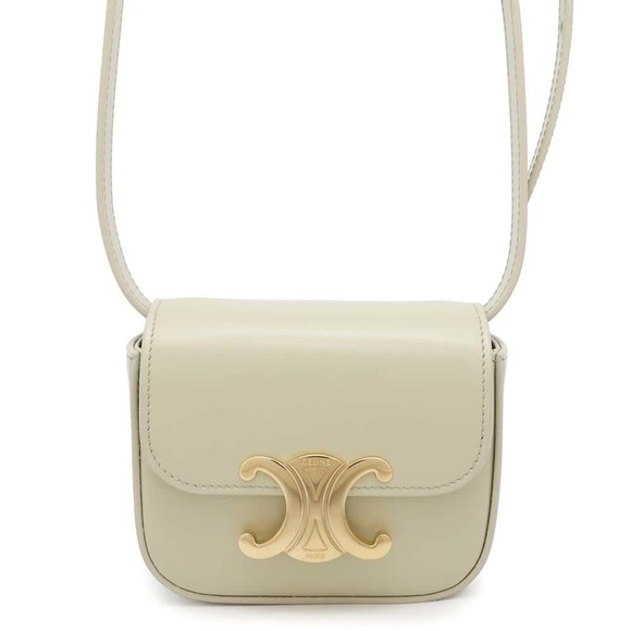 CELINE Handbags - Celine shoulder bag mini Claude Triomphe 10I513 CELINE